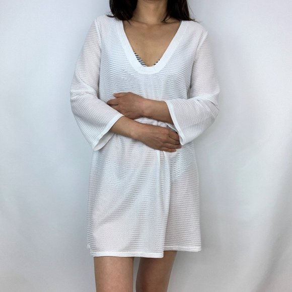 Jordan Taylor Mesh Swim Cover Up - Picture 3 of 8